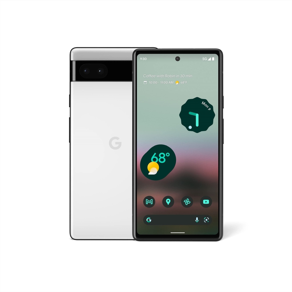 Google Pixel Cell Phone Black and White Modern Design